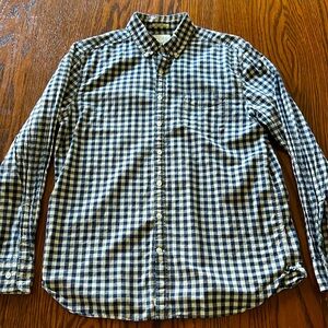 Lucky Brand Checked Light Long Sleeve Button-down Shirt - Size Large
